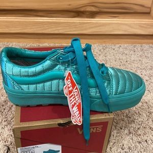NWT Opening Ceremony Vans in sea green